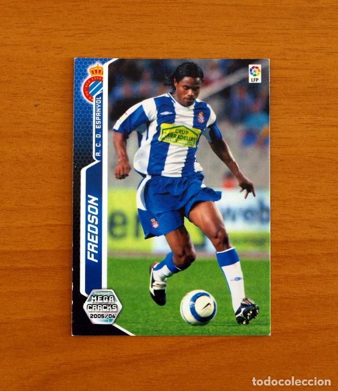 Cromos de f&uacute;tbol: R.C.D. Espanyol-Espa&ntilde;ol-N&ordm; 154 Fredson-Megacracks Las Fichas Liga 2005-2006-05-06 Mega Cracks Panini
