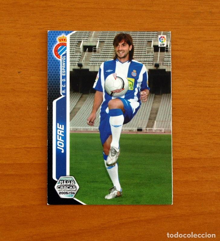 Cromos de f&uacute;tbol: R.C.D. Espanyol-Espa&ntilde;ol -N&ordm; 157 Jofre -Megacracks Las Fichas Liga 2005-2006-05-06 Mega Cracks Panini