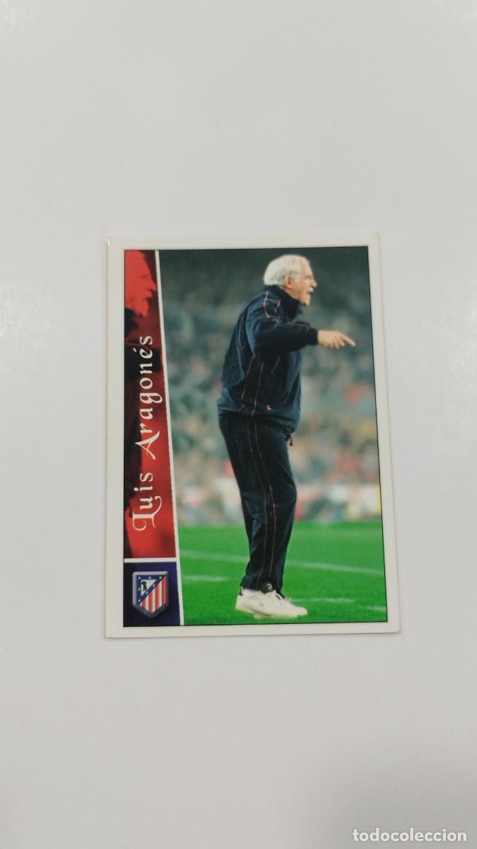 Cromos de f&uacute;tbol: LAS FICHAS DE LA LIGA 2003 - LUIS ARAGONES - ATLETICO DE MADRID