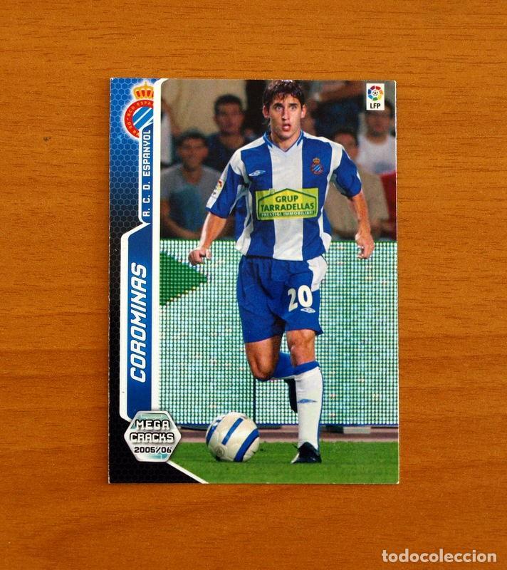 Cromos de f&uacute;tbol: R.C.D. Espanyol -N&ordm; 159 Corominas -Megacracks Las Fichas Liga 2005-2006-05-06 Mega Cracks Panini