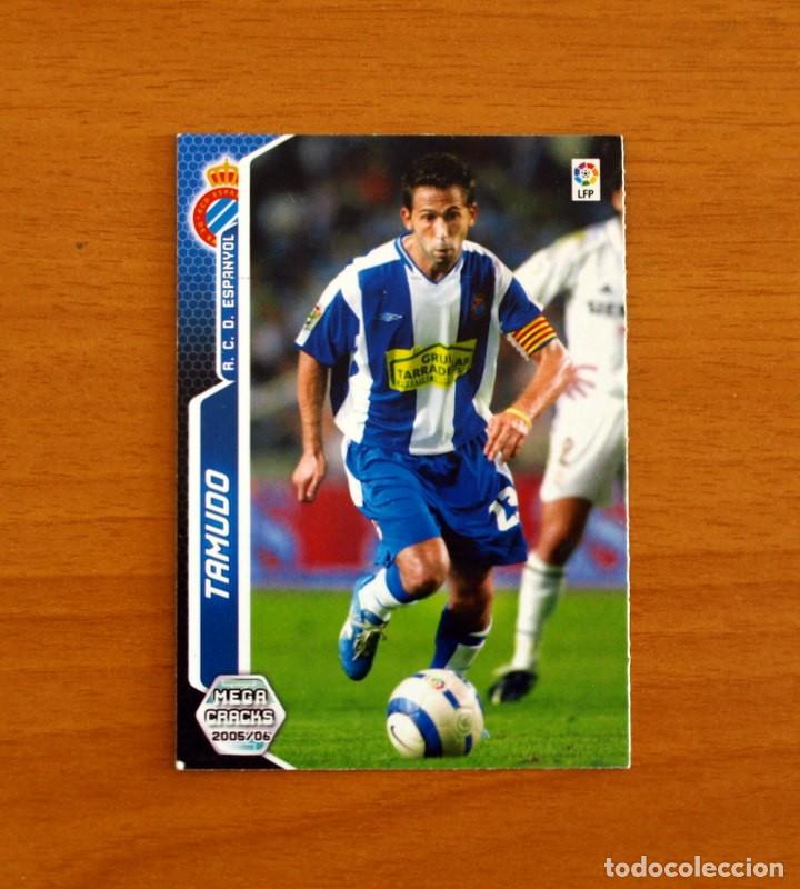 Cromos de f&uacute;tbol: R.C.D. Espanyol-Espa&ntilde;ol-N&ordm; 161 Tamudo -Megacracks Las Fichas Liga 2005-2006-05-06 Mega Cracks Panini