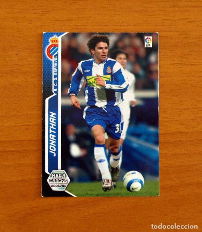Cromos de f&uacute;tbol: R.C.D. Espanyol-Espa&ntilde;ol -162 Jonathan -Megacracks Las Fichas Liga 2005-2006-05-06 Mega Cracks Panini