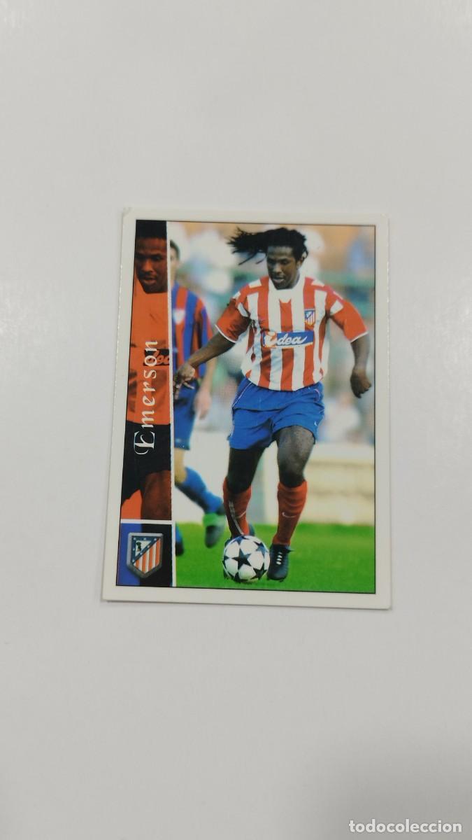 Cromos de f&uacute;tbol: LAS FICHAS DE LA LIGA 2003 - EMERSON - ATLETICO DE MADRID