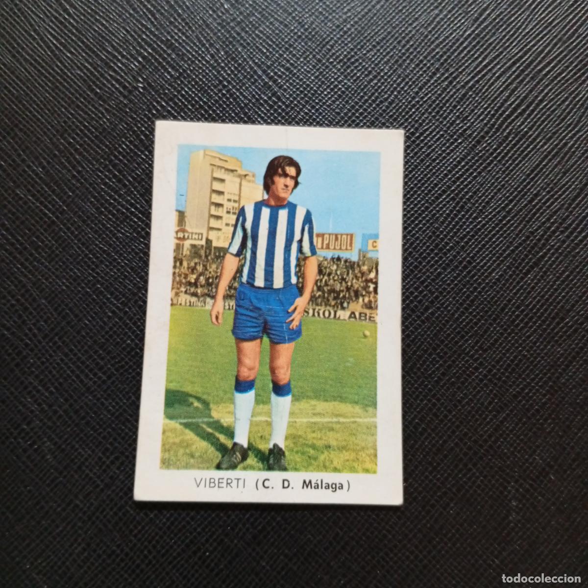 Cromos de f&uacute;tbol: VIBERTI MALAGA FHER 1970 1971 CROMO FUTBOL 70 71 LIGA - SIN PEGAR - A70 PG388