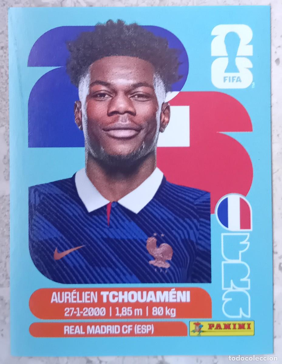 Cromos de f&uacute;tbol: Figurina Panini 2026 Cromo World Cup Usa Mundial 2026 Aurelien Tchouameni France n FRA 9