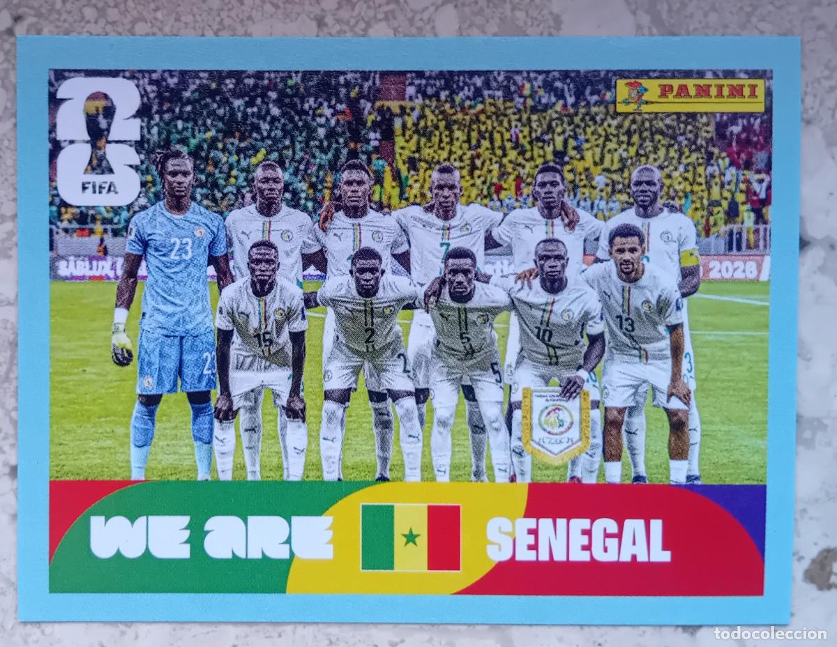 Fu&szlig;ball-Sticker: Figurina Panini 2026 Cromo World Cup Usa Mundial 2026 squadra alineaci&oacute;n team Senegal n SEN 13