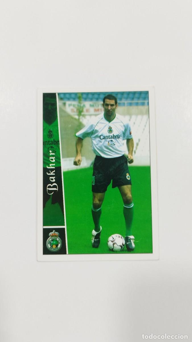 Cromos de f&uacute;tbol: LAS FICHAS DE LA LIGA 2003 - BAKHAR - REAL RACING CLUB