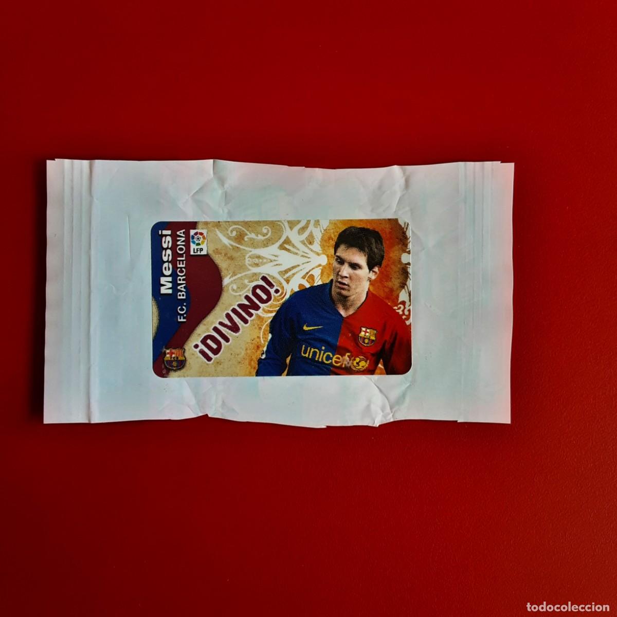 Cromos de f&uacute;tbol: MESSI (BARCELONA) - - CROMO CHICLE LIGA ESTE PANINI 2009 2010 09 10