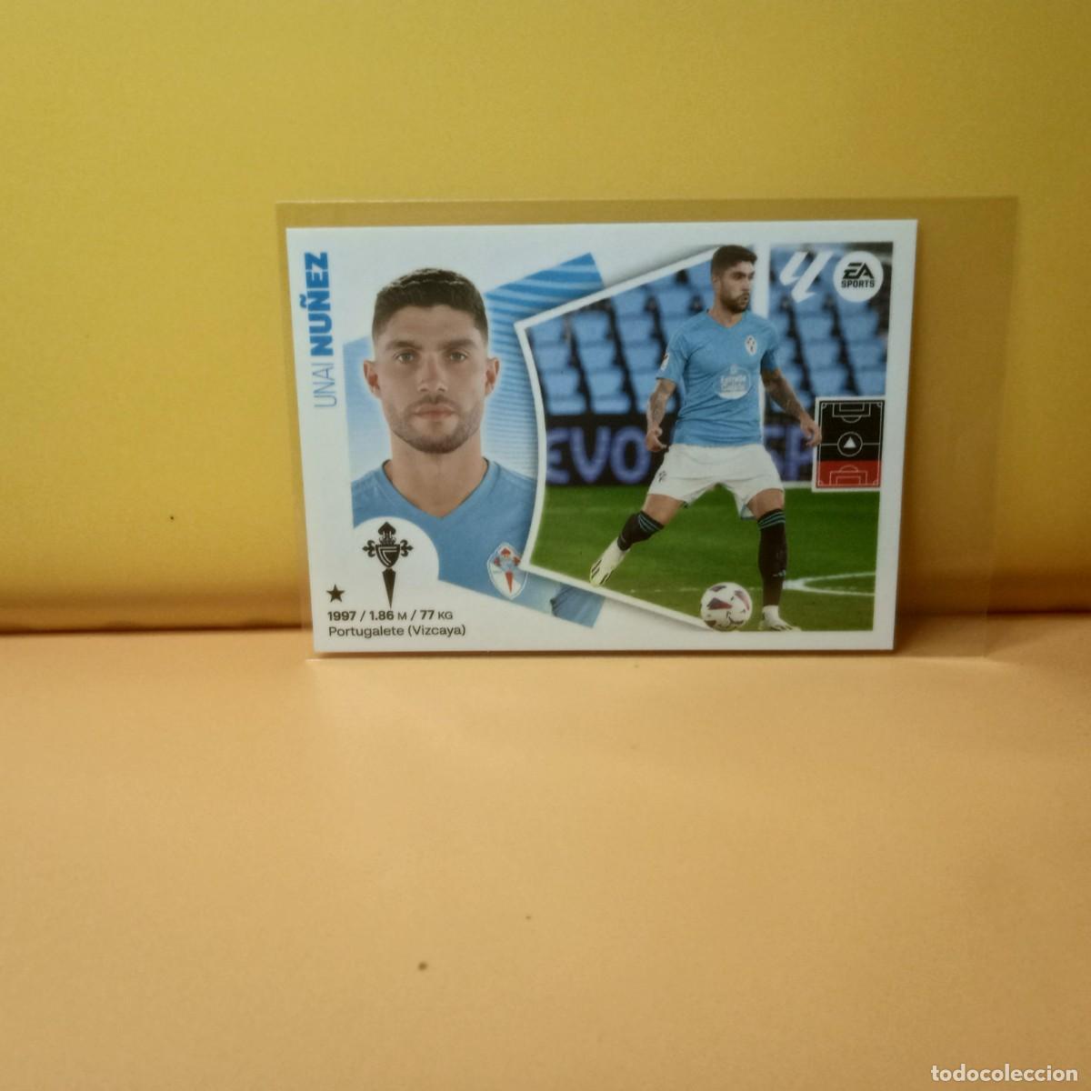 Cromos de f&uacute;tbol: EDICIONES ESTE 2024 2025 24 25 CELTA DE VIGO NU&Ntilde;EZ 6A 6 A
