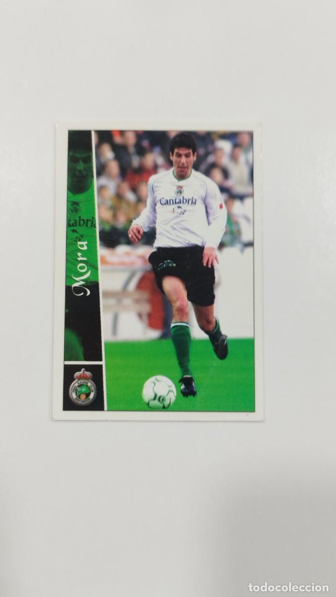 Figurine di Calcio: LAS FICHAS DE LA LIGA 2003 - MORA - REAL RACING CLUB