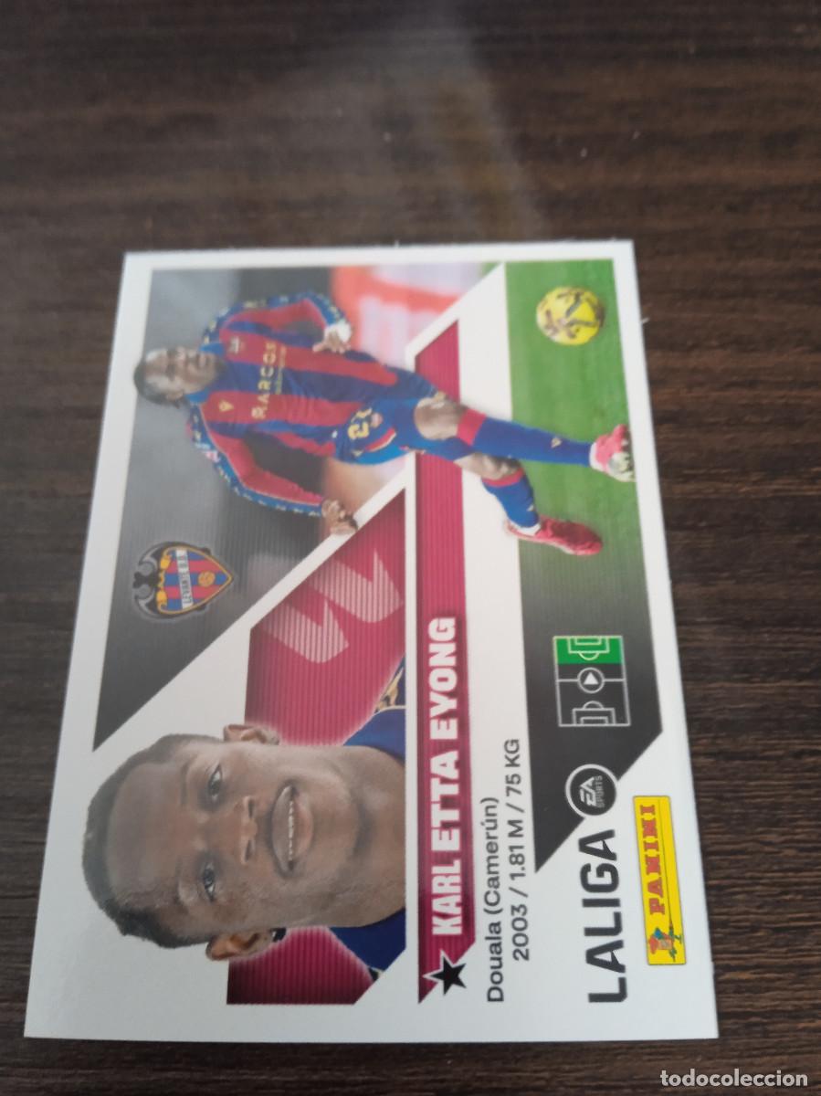 Cromos de f&uacute;tbol: Cromo Panini Liga Este 2026/2027 26/27 Levante Etta Eyong 19