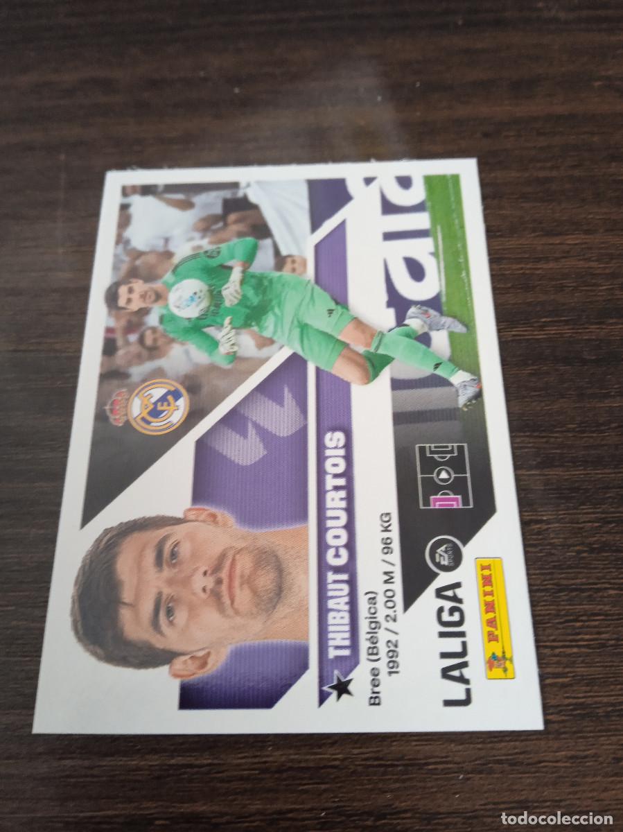 Cromos de f&uacute;tbol: Cromo Panini Liga Este 2026/2027 26/27 Real Madrid Courtois 3
