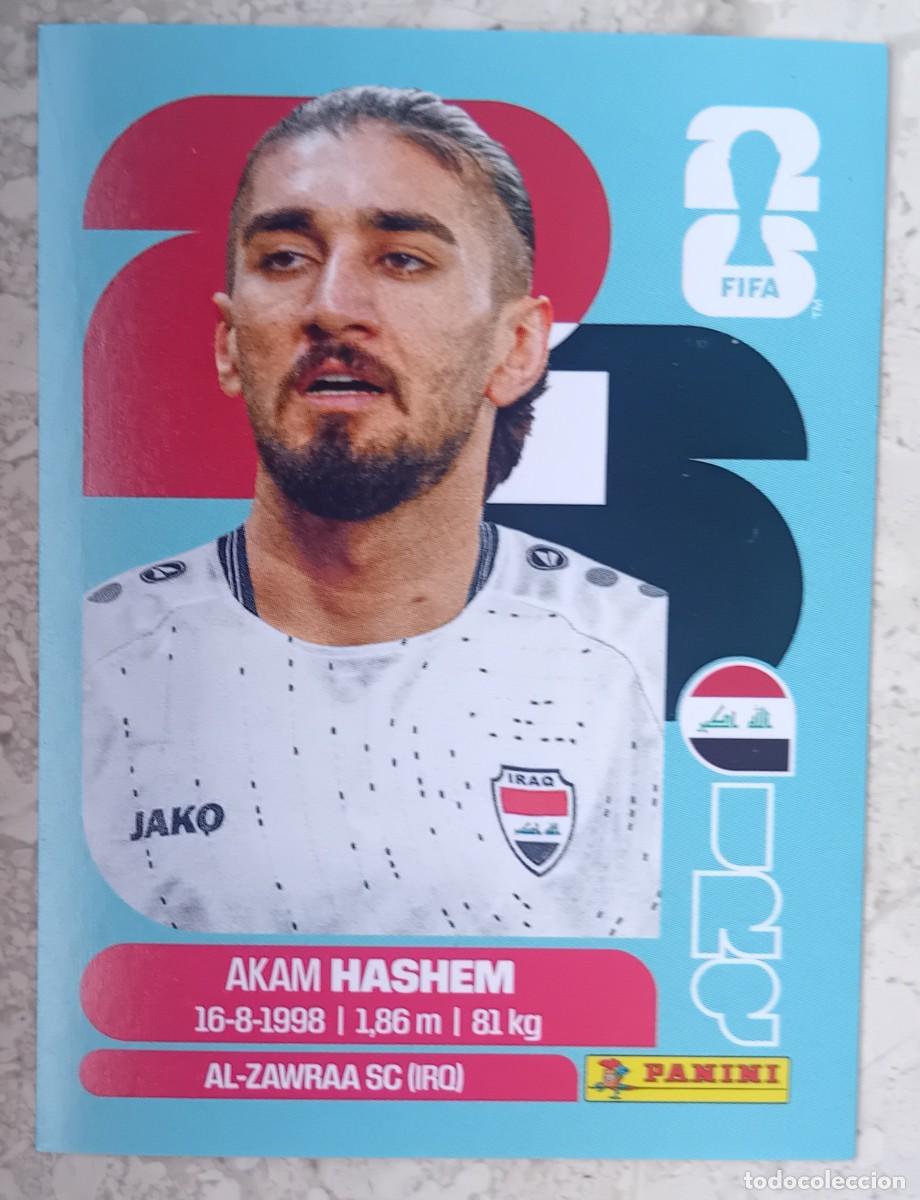 Cromos de f&uacute;tbol: Figurina Panini 2026 Cromo World Cup Usa Mundial 2026 Akam Hashem Iraq n IRQ 5