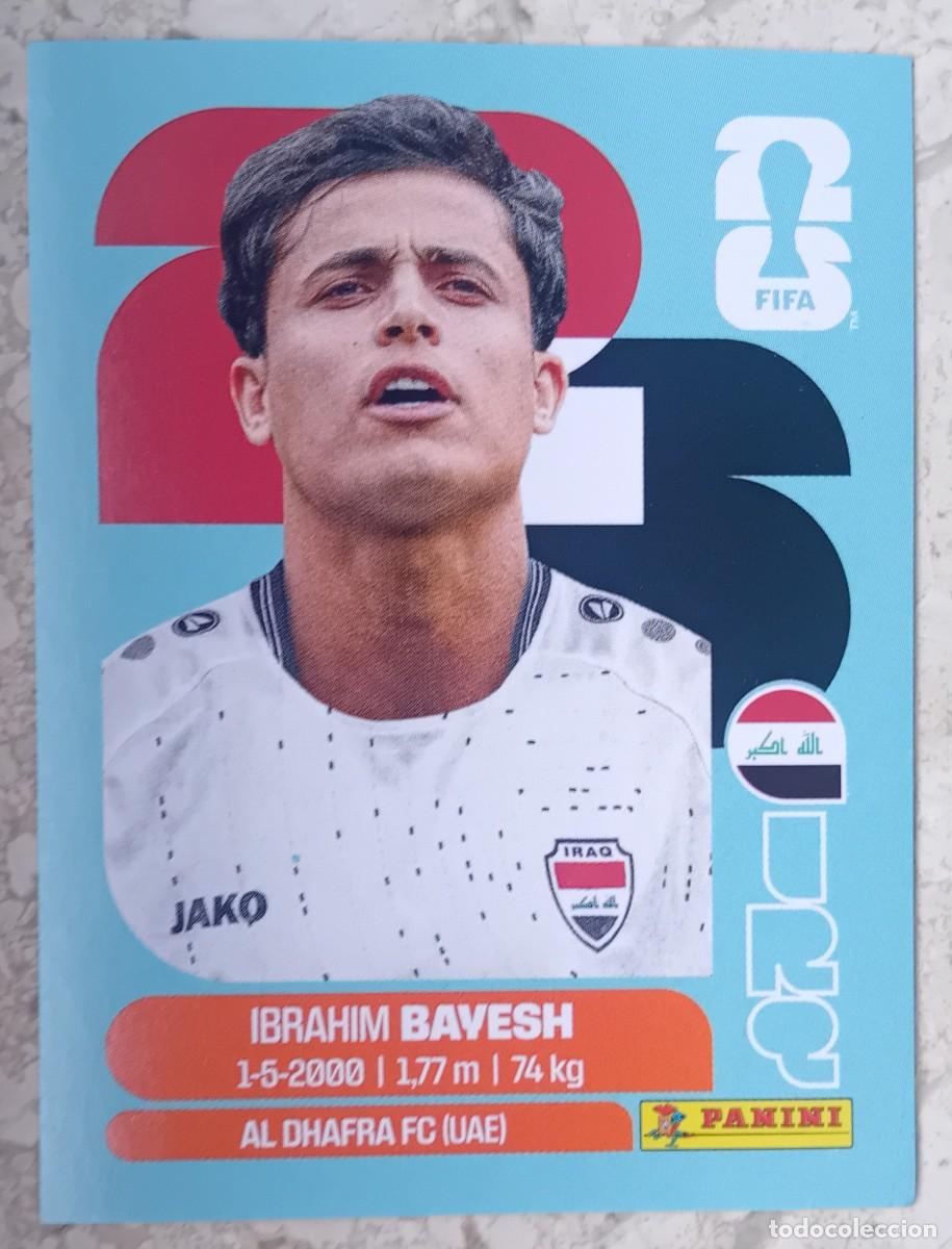 Cromos de f&uacute;tbol: Figurina Panini 2026 Cromo World Cup Usa Mundial 2026 Ibrahim Bayesh Iraq n IRQ 11