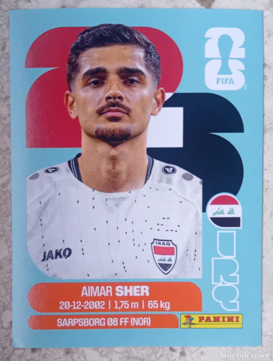 Cromos de f&uacute;tbol: Figurina Panini 2026 Cromo World Cup Usa Mundial 2026 Aimar Sher Iraq n IRQ 15