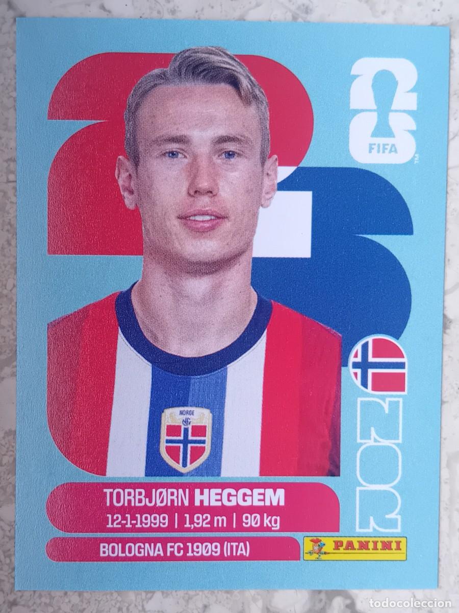 Cromos de f&uacute;tbol: Figurina Panini 2026 Cromo World Cup Usa Mundial 2026 Torbjorn Heggem Norway n NOR 8