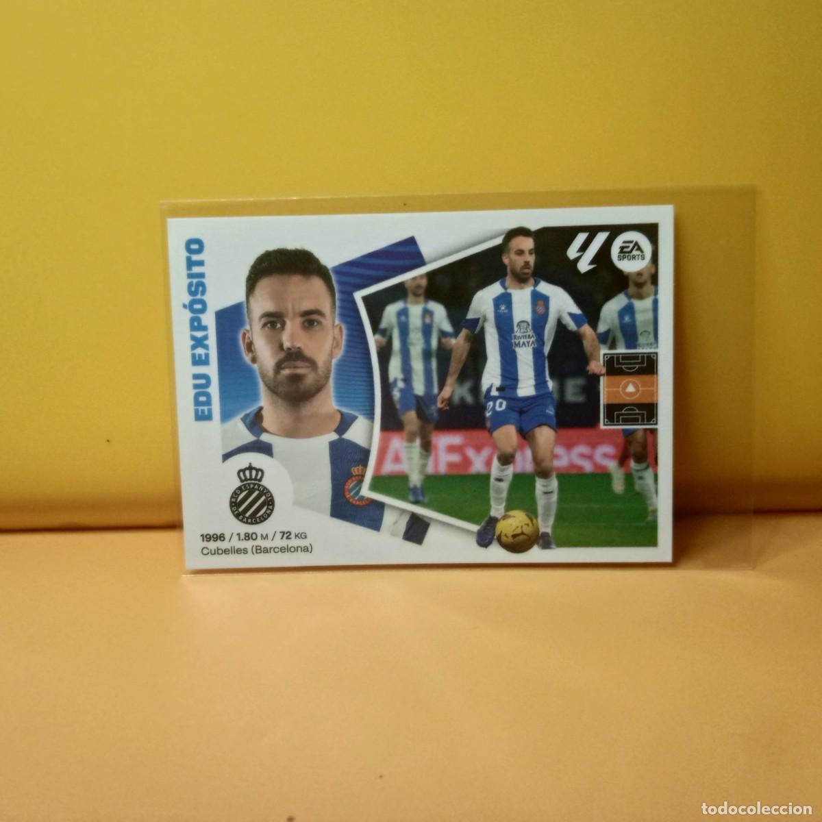 Cromos de f&uacute;tbol: EDICIONES ESTE 2024 2025 24 25 R.C.D ESPANYOL EDU EXP&Oacute;SITO 15A 15A