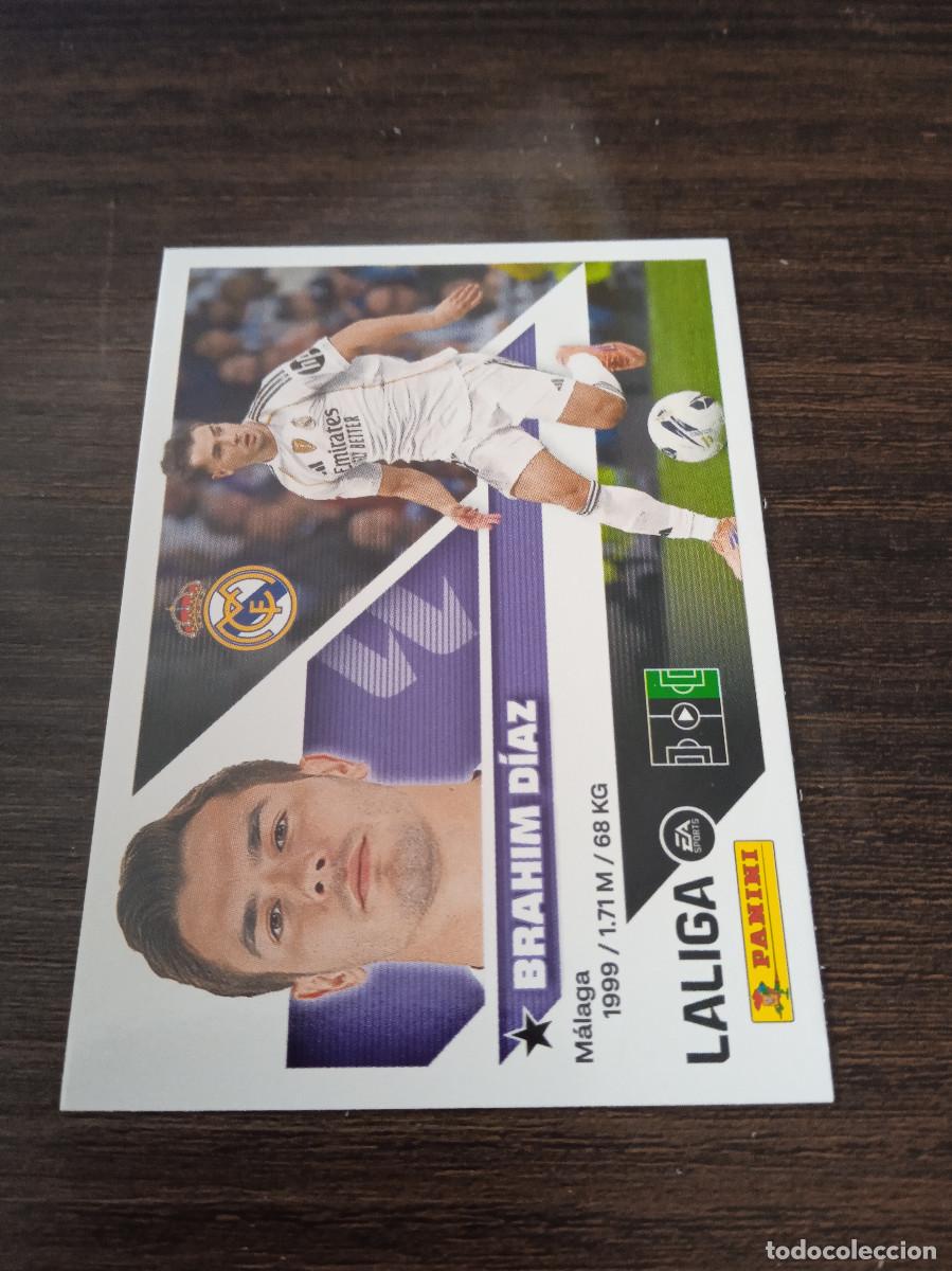Cromos de f&uacute;tbol: Cromo Panini Liga Este 2026/2027 26/27 Real Madrid Brahim Diaz 16 B
