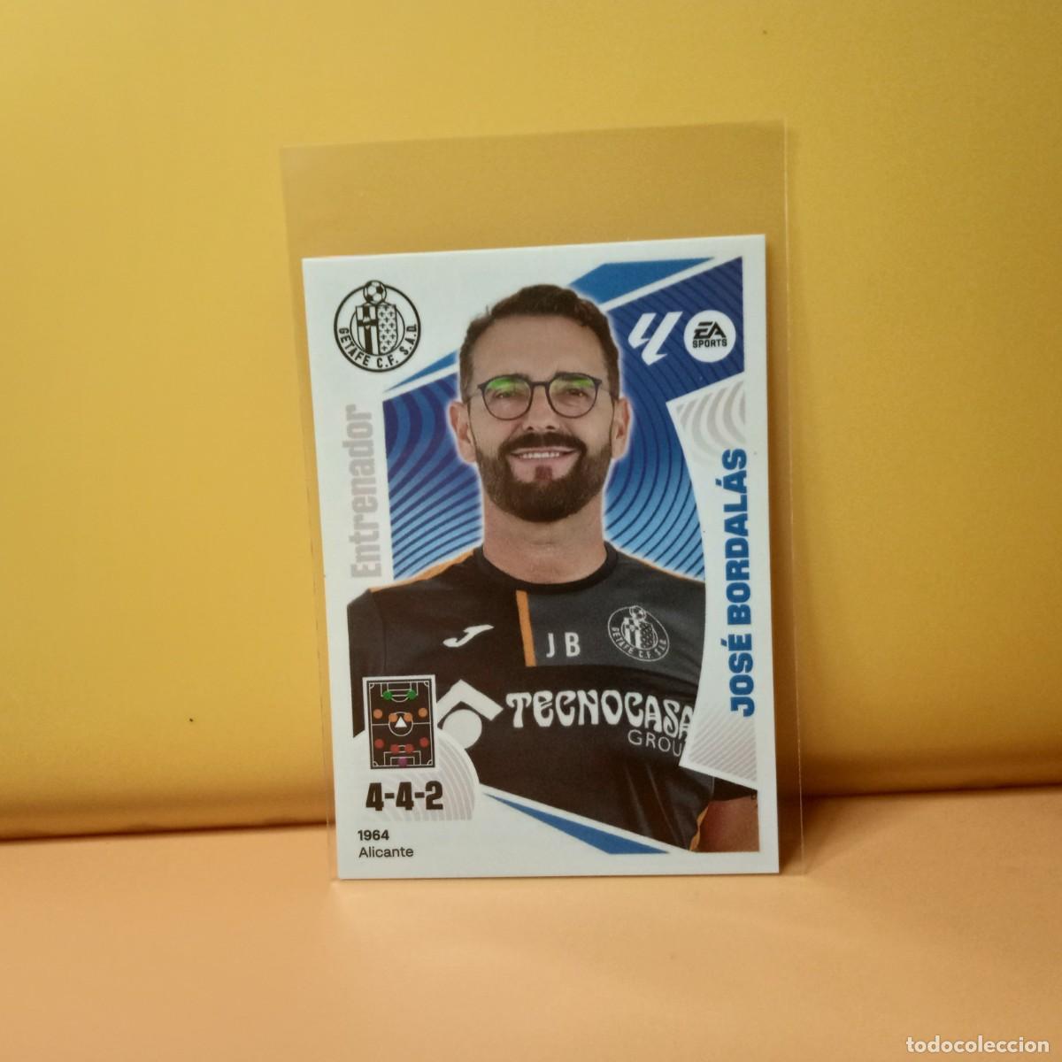 Cromos de f&uacute;tbol: EDICIONES ESTE 2024 2025 24 25 GETAFE C.F JOS&Eacute; BORDAL&Aacute;S 2