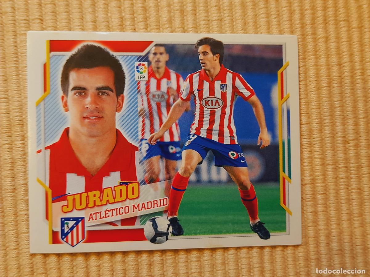Cromos de f&uacute;tbol: CROMO 11 JURADO (ATLETICO MADRID) LIGA 10-11 2010 2011. ALBUM ESTE