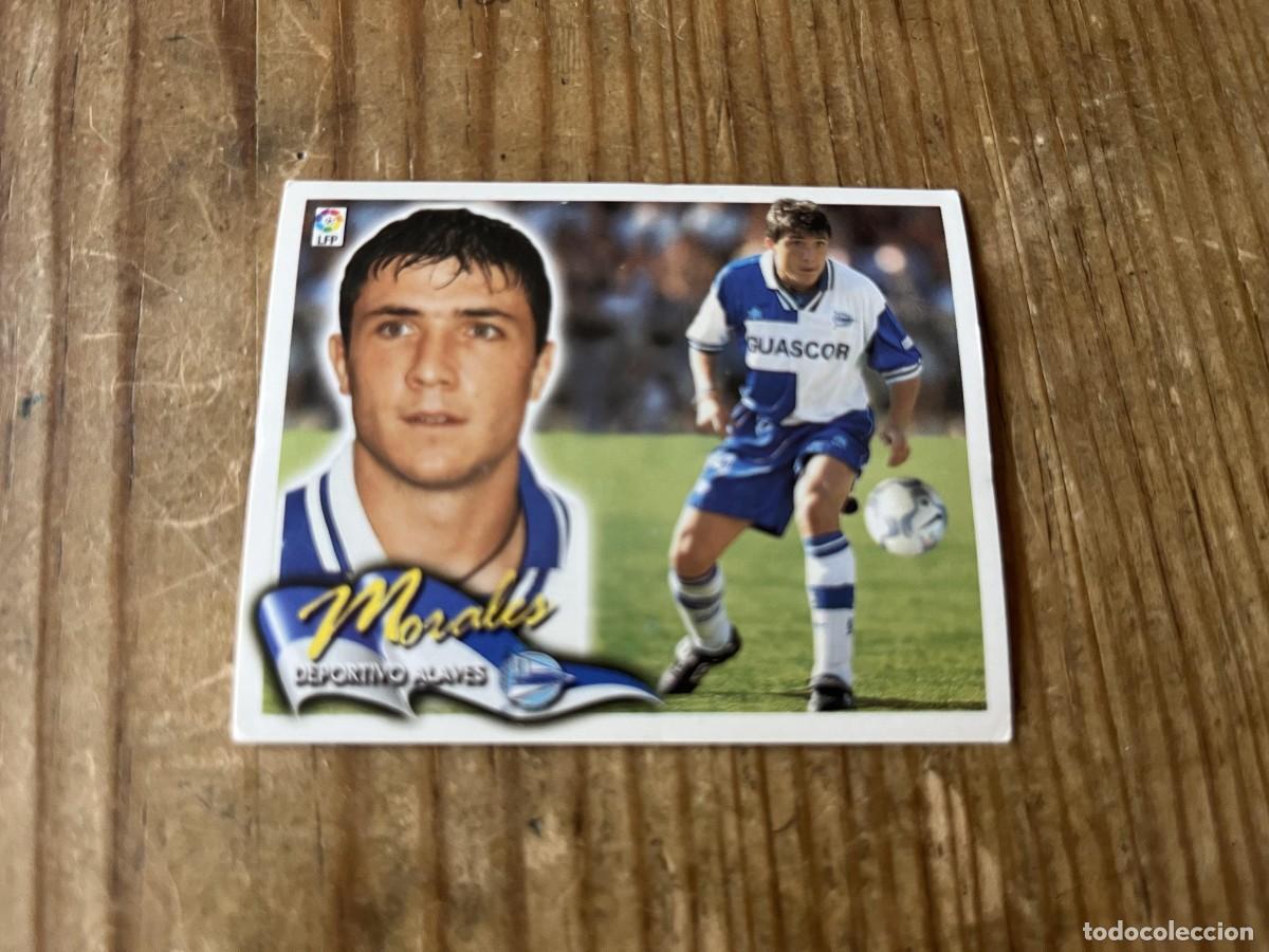 Cartes &agrave; collectionner de Football: CROMO SIN PEGAR NUNCA PEGADO ALBUM LIGA ESTE 00 01 2000 2001 ALAVES MORALES