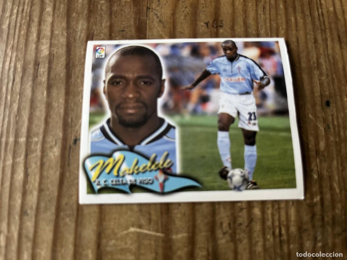 Cromos de Futebol: CROMO SIN PEGAR NUNCA PEGADO ALBUM LIGA ESTE 00 01 2000 2001 CELTA VIGO MAKELELE