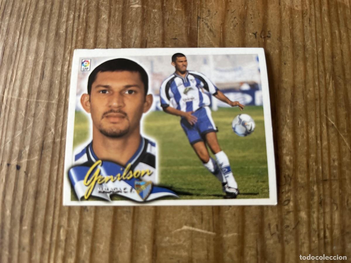 Cromos de f&uacute;tbol: CROMO SIN PEGAR NUNCA PEGADO ALBUM LIGA ESTE 00 01 2000 2001 MALAGA GENILSON