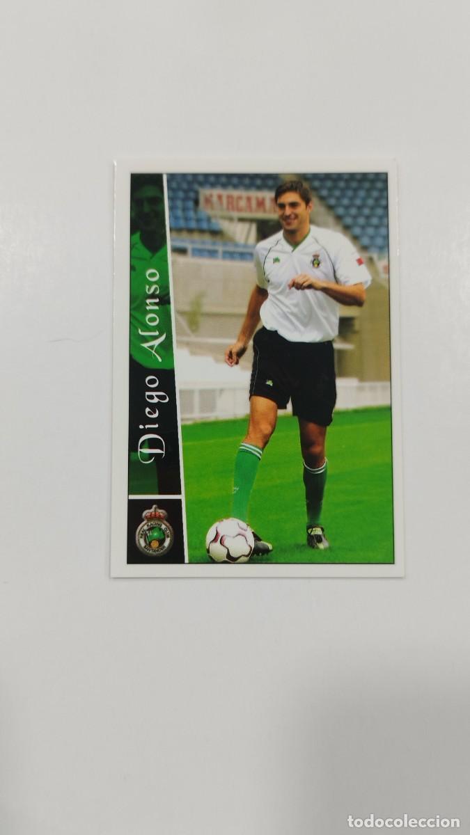 Cartes &agrave; collectionner de Football: LAS FICHAS DE LA LIGA 2003 - DIEGO ALONSO - REAL RACING CLUB
