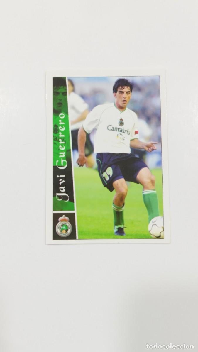 Cartes &agrave; collectionner de Football: LAS FICHAS DE LA LIGA 2003 - JAVI GUERRERO - REAL RACING CLUB