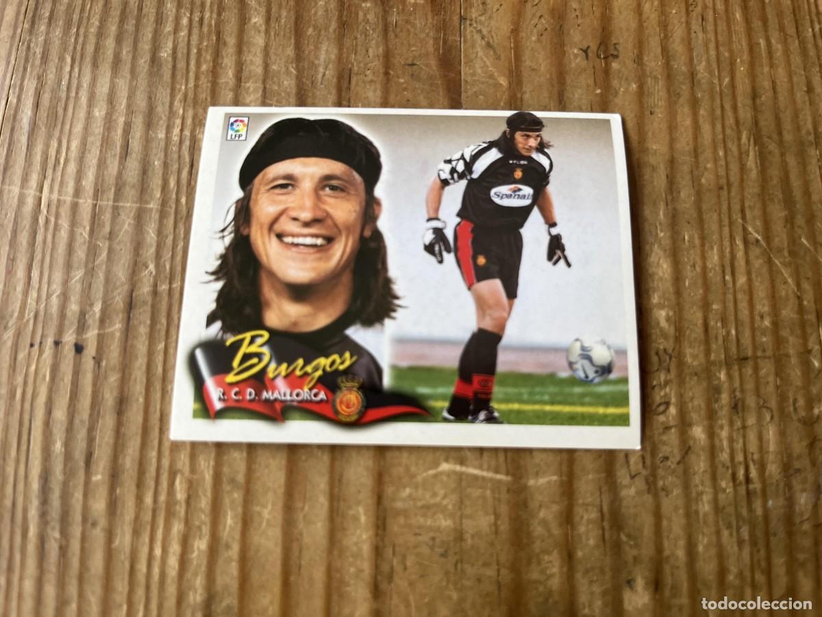 Cromos de f&uacute;tbol: CROMO SIN PEGAR NUNCA PEGADO ALBUM LIGA ESTE 00 01 2000 2001 MALLORCA MONO BURGOS