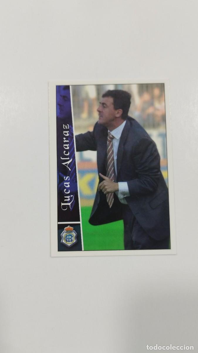 Cartes &agrave; collectionner de Football: LAS FICHAS DE LA LIGA 2003 -LUCAS ALCARAZ - RECREATIVO DE HUELVA