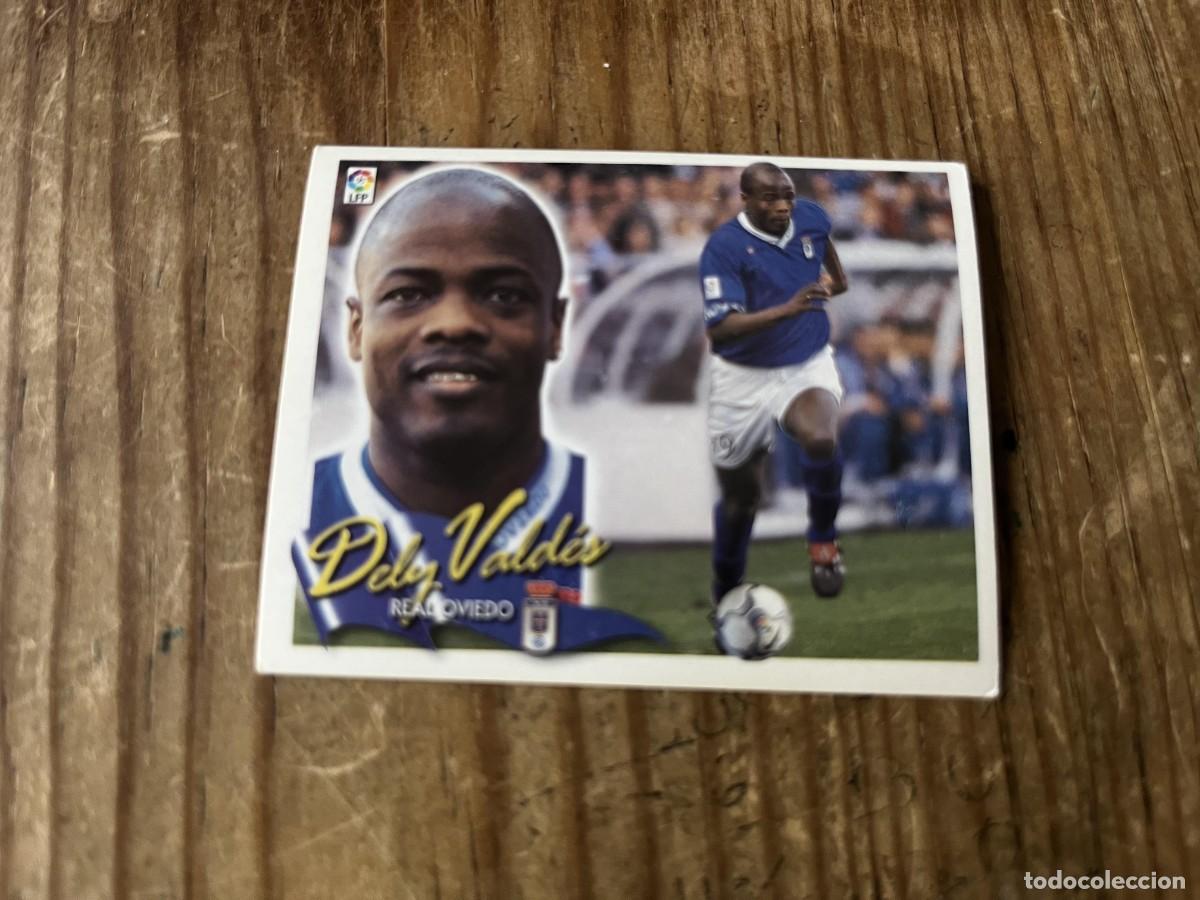 Fu&szlig;ball-Sticker: CROMO SIN PEGAR NUNCA PEGADO ALBUM LIGA ESTE 00 01 2000 2001 REAL OVIEDO DELY VALDES BAJA