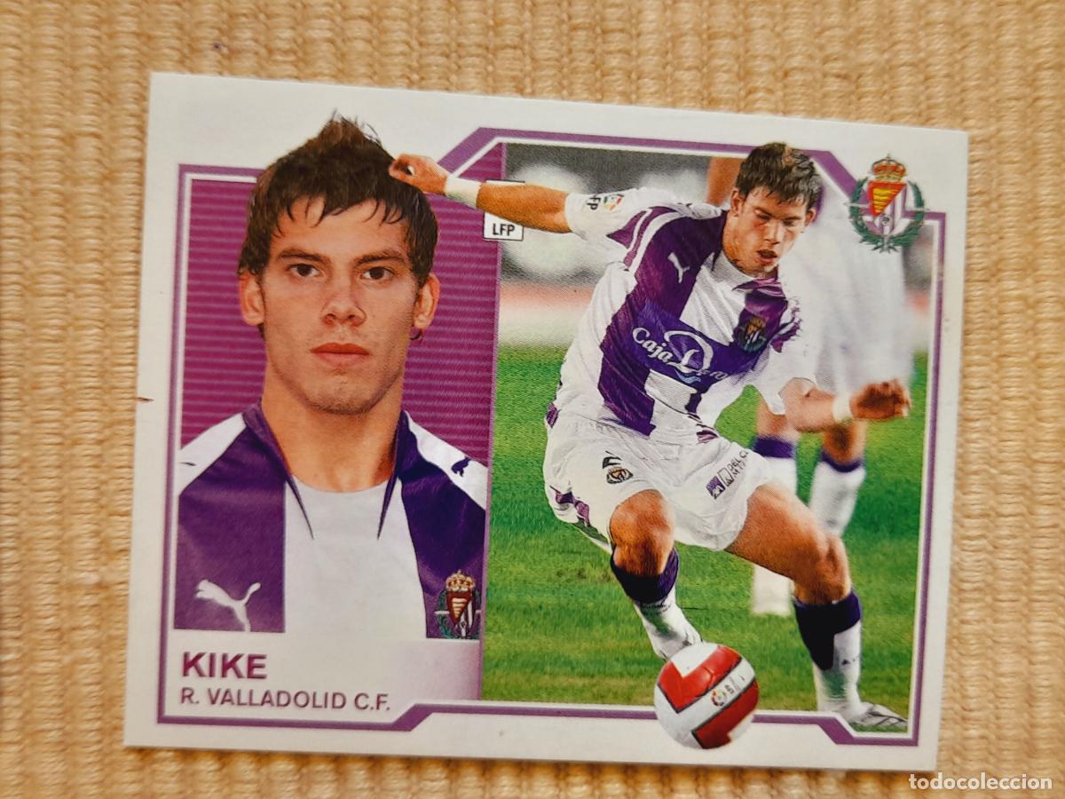 Fu&szlig;ball-Sticker: CROMO KIKE (COLOCA) REAL VALLADOLID LIGA 07-08 2007 2008. ALBUM ESTE