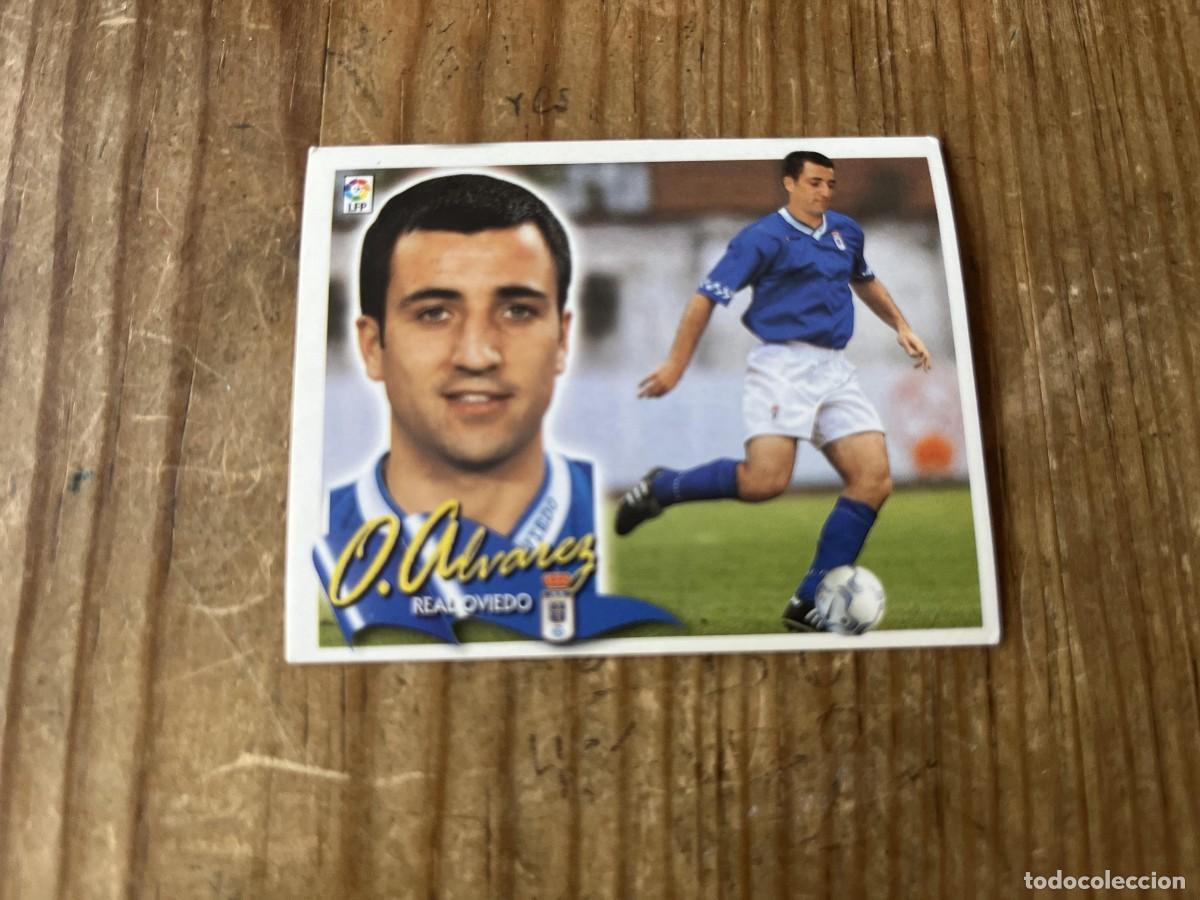 Fu&szlig;ball-Sticker: CROMO SIN PEGAR NUNCA PEGADO ALBUM LIGA ESTE 00 01 2000 2001 REAL OVIEDO OSCAR ALVAREZ