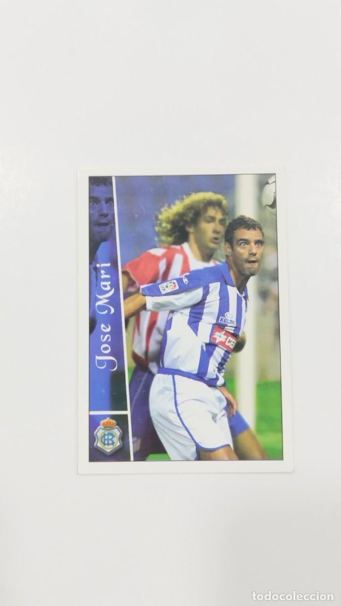 Cartes &agrave; collectionner de Football: LAS FICHAS DE LA LIGA 2003 - JOSE MARI - RECREATIVO DE HUELVA