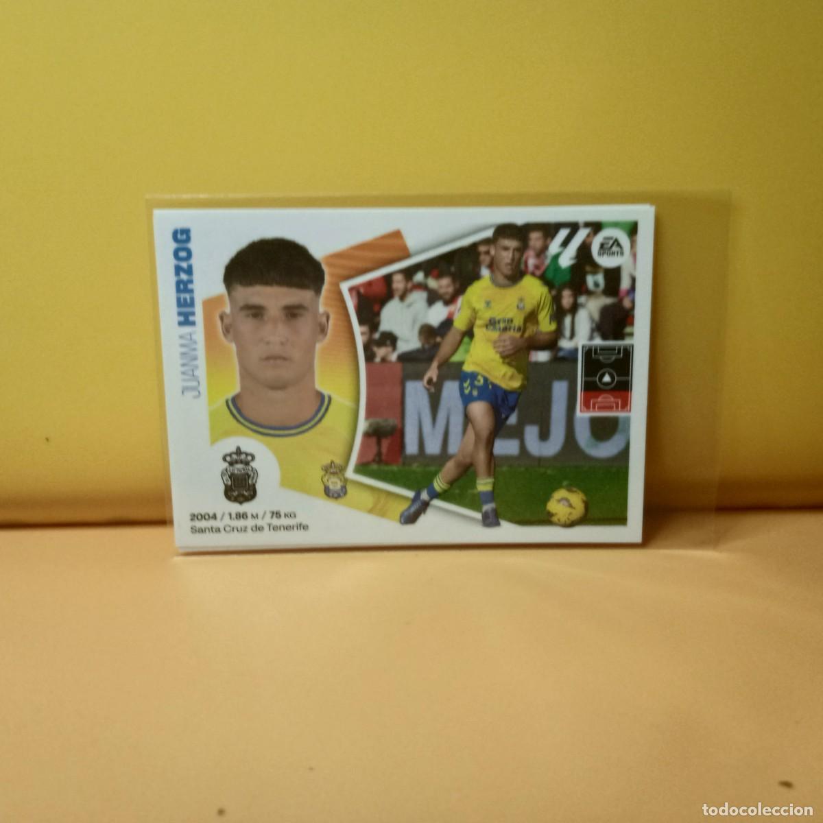 Fu&szlig;ball-Sticker: EDICIONES ESTE 2024 2025 24 25 UD LAS PALMAS HERZOG 9