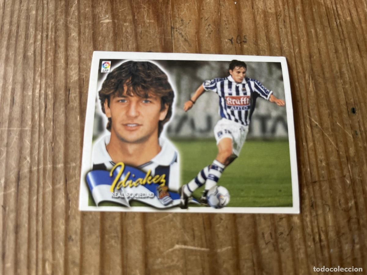 Fu&szlig;ball-Sticker: CROMO SIN PEGAR NUNCA PEGADO ALBUM LIGA ESTE 00 01 2000 2001 REAL SOCIEDAD IDIAKEZ