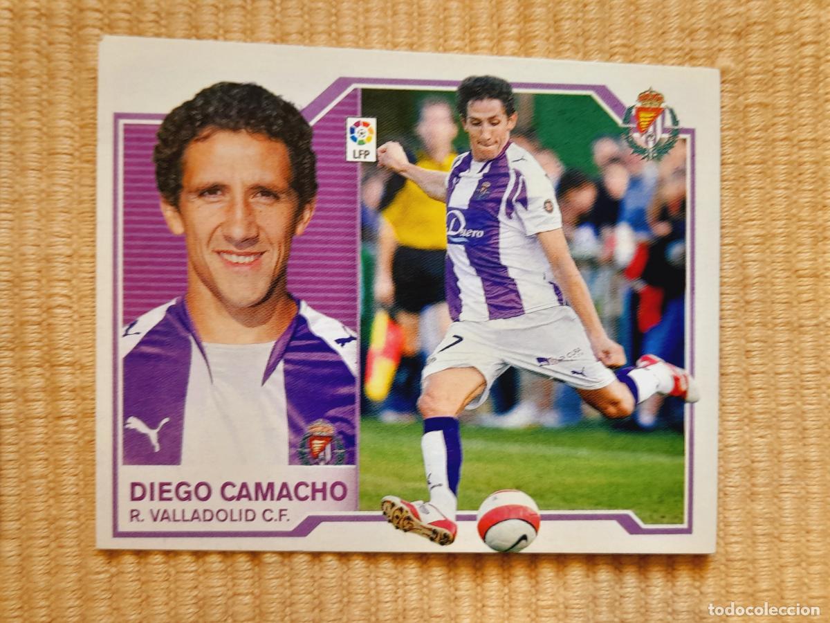 Fu&szlig;ball-Sticker: CROMO DIEGO CAMACHO (COLOCA) REAL VALLADOLID LIGA 07-08 2007 2008. ALBUM ESTE