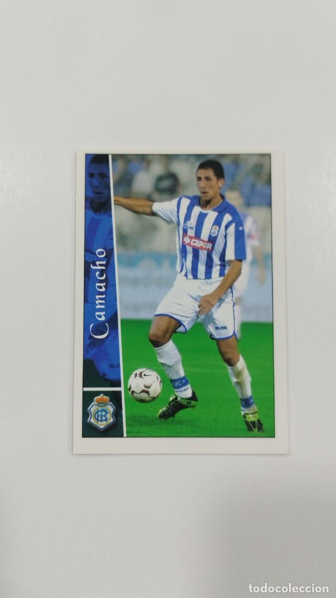 Cartes &agrave; collectionner de Football: LAS FICHAS DE LA LIGA 2003 - CAMACHO - RECREATIVO DE HUELVA