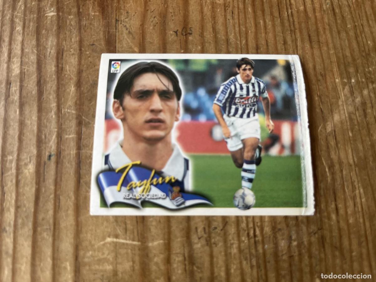 Fu&szlig;ball-Sticker: CROMO ALBUM LIGA ESTE 00 01 2000 2001 REAL SOCIEDAD TAYFUN