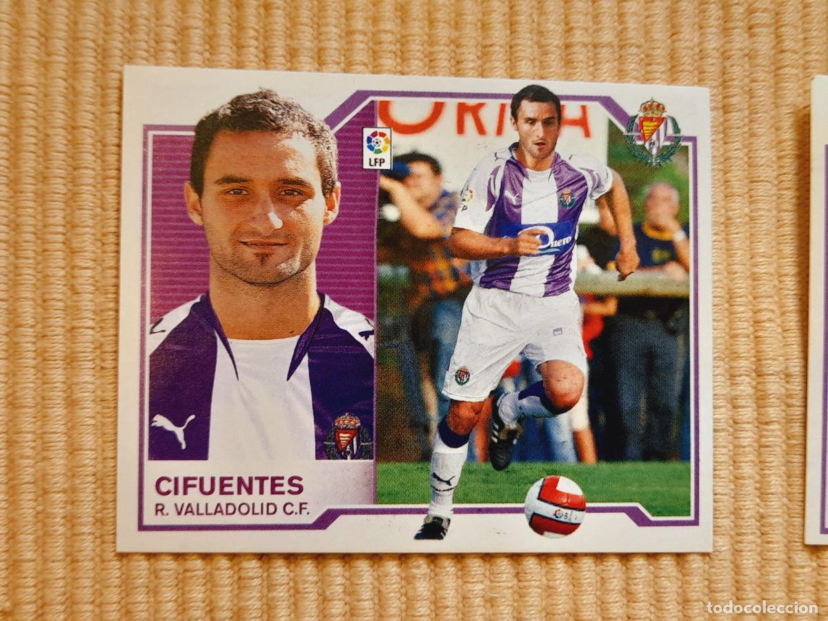 Figurine di Calcio: CROMO CIFUENTES (COLOCA) REAL VALLADOLID LIGA 07-08 2007 2008. ALBUM ESTE