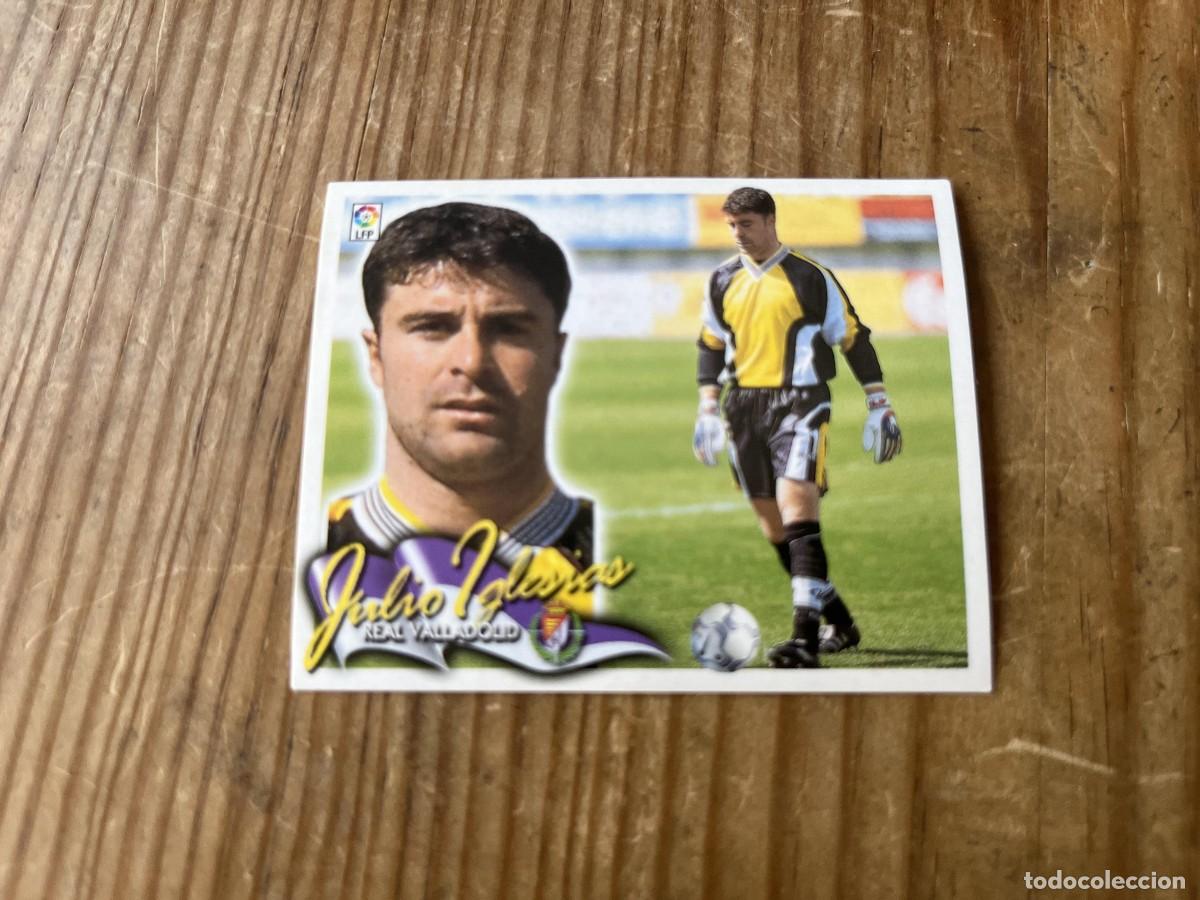 Fu&szlig;ball-Sticker: CROMO SIN PEGAR NUNCA PEGADO ALBUM LIGA ESTE 00 01 2000 2001 REAL VALLADOLID JULIO IGLESIAS