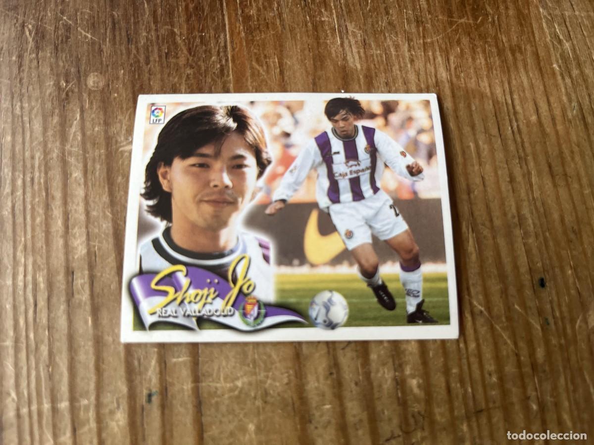 Fu&szlig;ball-Sticker: CROMO SIN PEGAR NUNCA PEGADO ALBUM LIGA ESTE 00 01 2000 2001 REAL VALLADOLID SHOJI JO