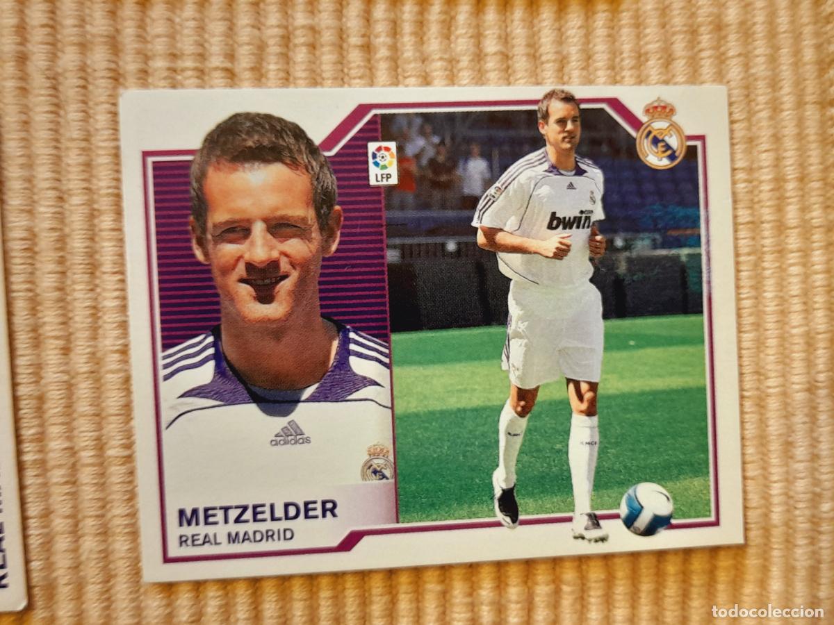 Fu&szlig;ball-Sticker: CROMO METZELDER (REAL MADRID) LIGA 07-08 2007 2008. ALBUM ESTE