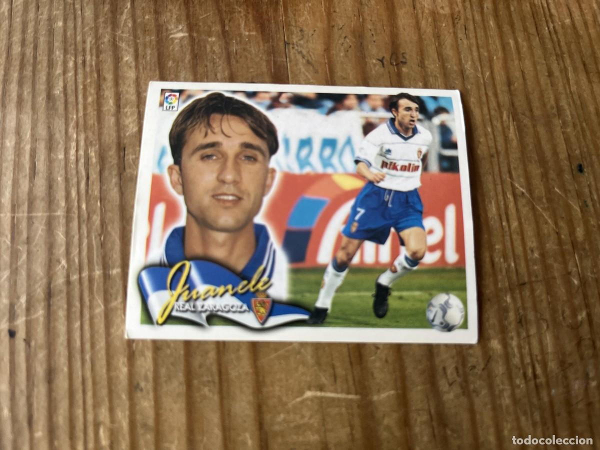 Fu&szlig;ball-Sticker: CROMO SIN PEGAR NUNCA PEGADO ALBUM LIGA ESTE 00 01 2000 2001 REAL ZARAGOZA JUANELE