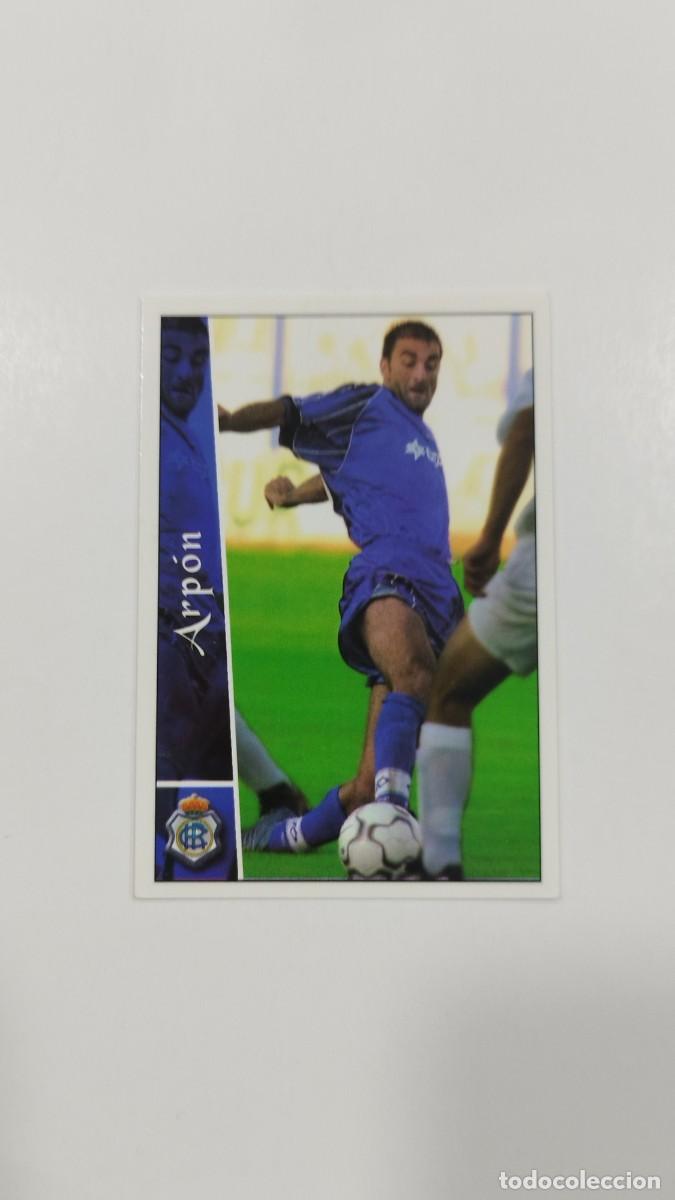 Fu&szlig;ball-Sticker: LAS FICHAS DE LA LIGA 2003 - ARP&Oacute;N - RECREATIVO DE HUELVA