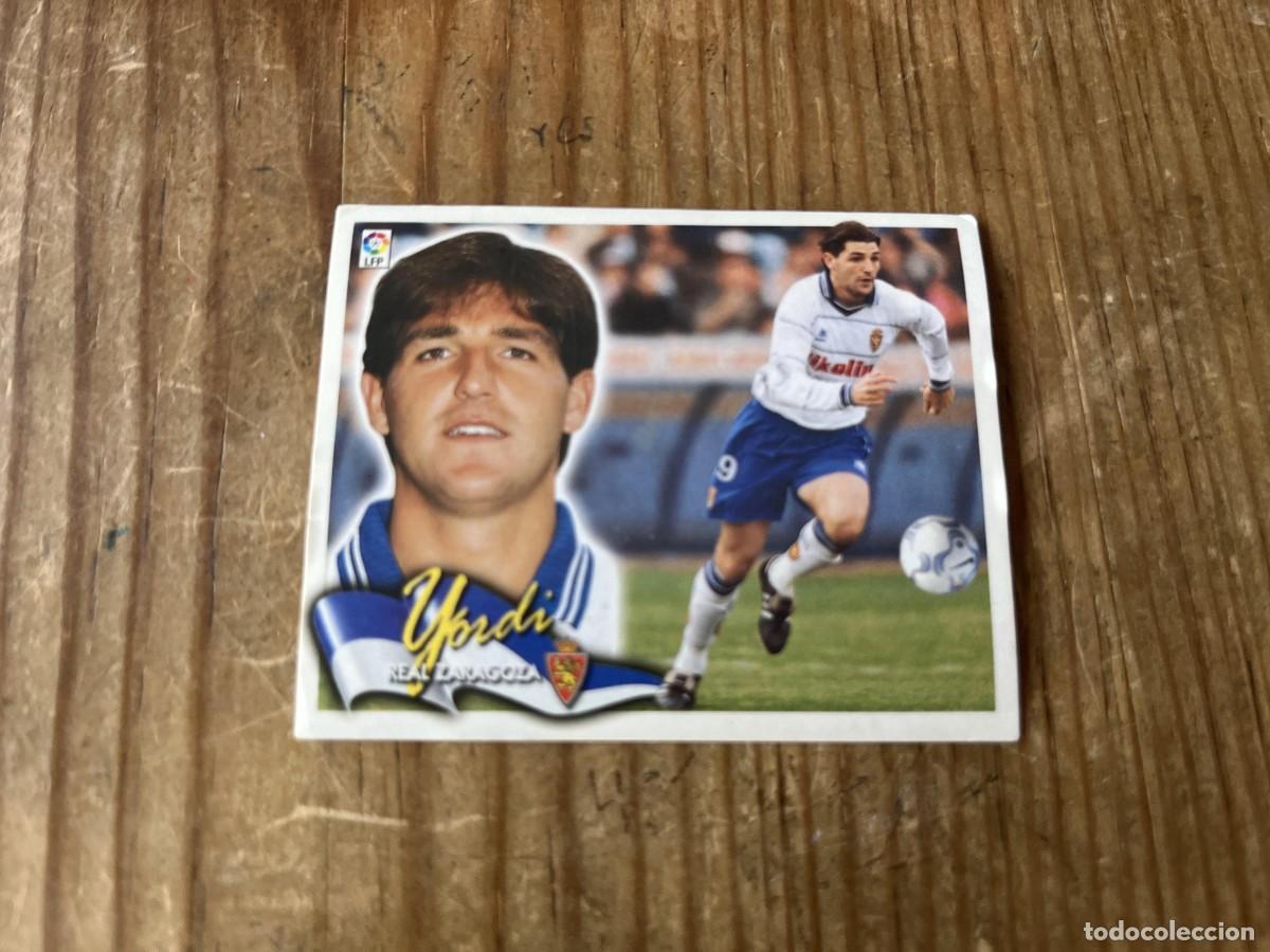 Cromos de f&uacute;tbol: CROMO SIN PEGAR NUNCA PEGADO ALBUM LIGA ESTE 00 01 2000 2001 REAL ZARAGOZA YORDI