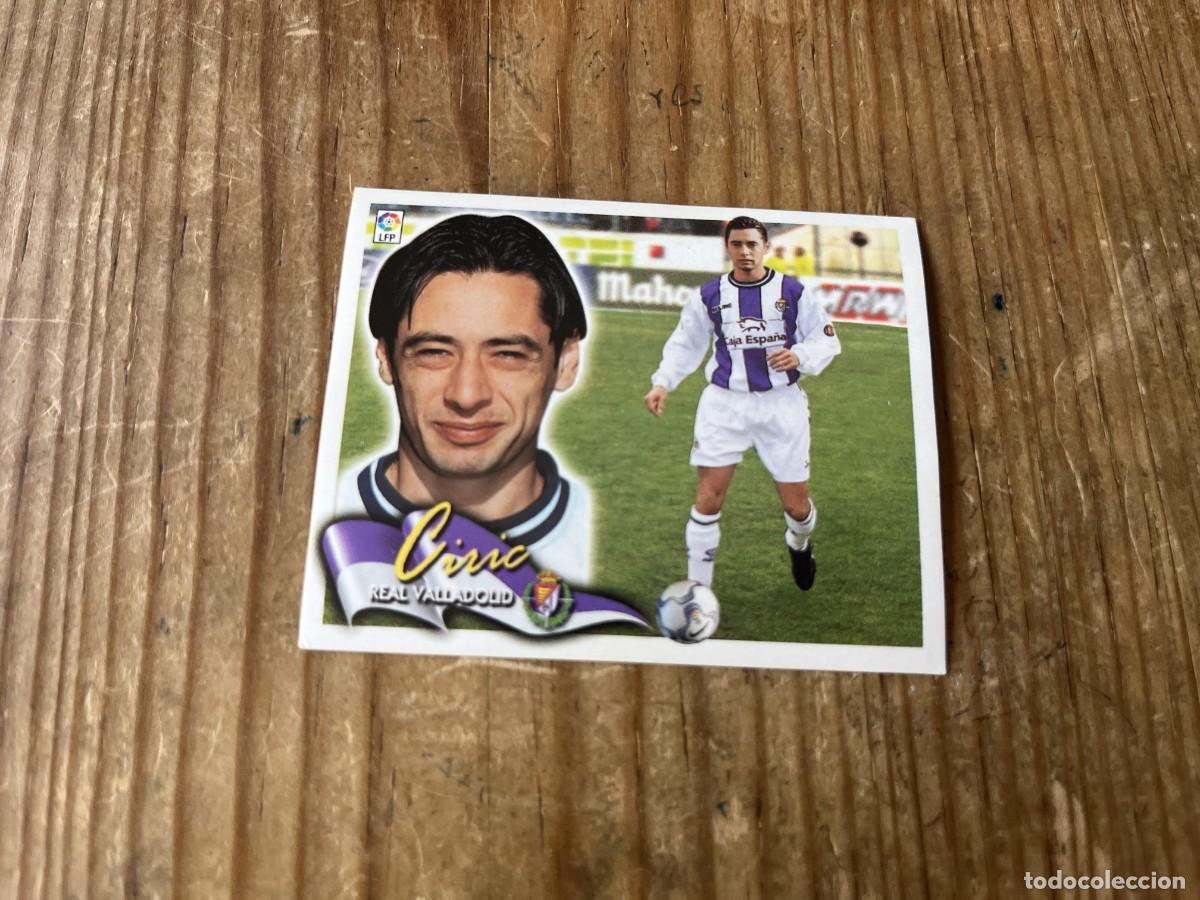 Football Stickers: CROMO SIN PEGAR NUNCA PEGADO ALBUM LIGA ESTE 00 01 2000 2001 COLOCA REAL VALLADOLID CIRIC