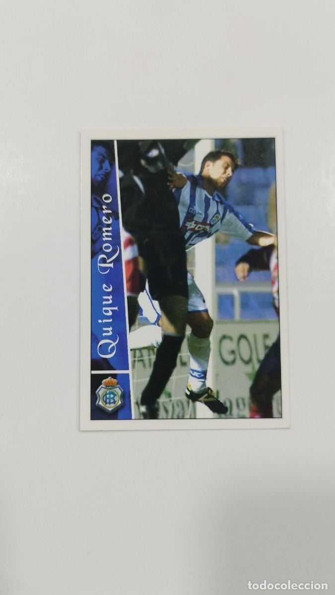 Fu&szlig;ball-Sticker: LAS FICHAS DE LA LIGA 2003 - QUIQUE ROMERO - RECREATIVO DE HUELVA
