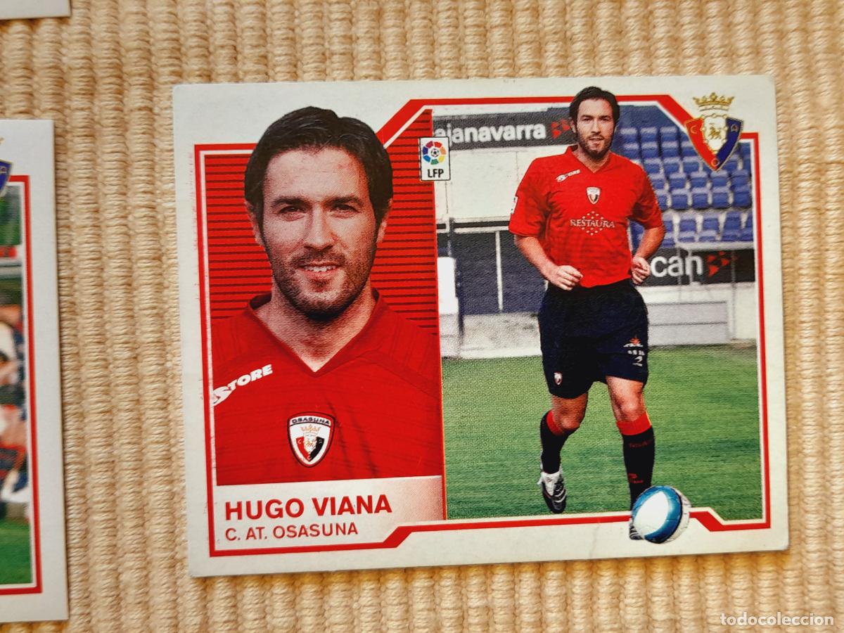 Fu&szlig;ball-Sticker: CROMO HUGO VIANA (C. AT. OSASUNA) LIGA 07-08 2007 2008. ALBUM ESTE
